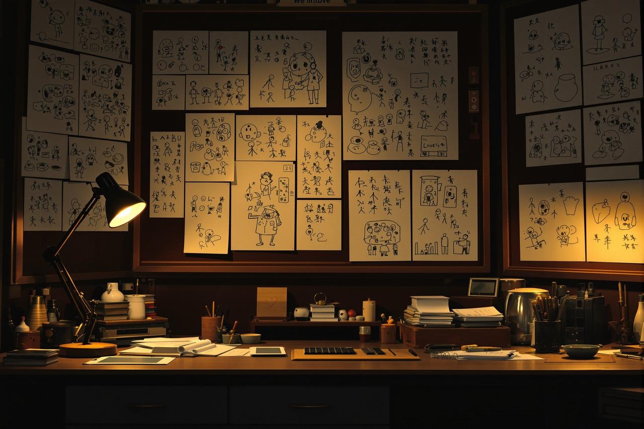 日本番剧创作团队 日本番剧 - 创作工作室氛围